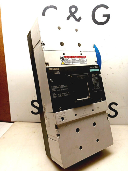 Siemens 800 Amp Circuit Breaker 2 Pole 600 VAC / 250 VDC  NMX2B800