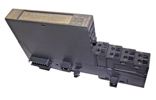 Siemens Simatic S7 6ES7 132-4BD00-0AA0 Module With 6ES7 193-4CB20-0AA0 Base