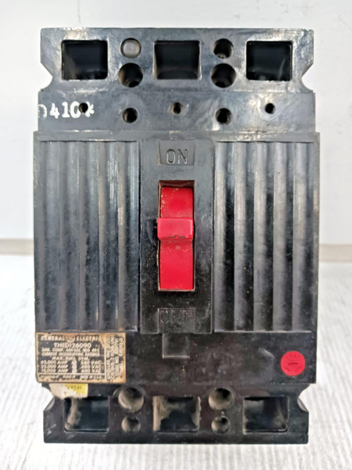 GE General Electric 90 Amp Circuit Breaker 2 Pole 600 VAC 25kA THED126090