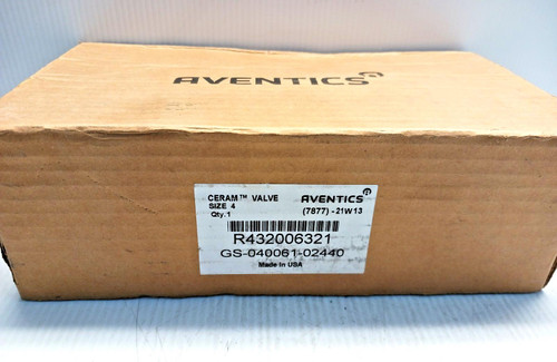 Aventics Size 4 Directional Valve 4-Way 120 VAC  R432006321