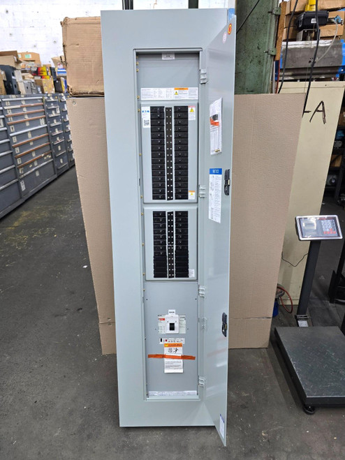 New Eaton 400 Amp Main Breaker PRL1a Panelboard 208Y/120V 3Ø KD3400F KES3400LSI