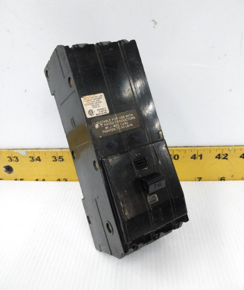 Square D 70 Amp Circuit Breaker 240 VAC 3 Pole  Q1370