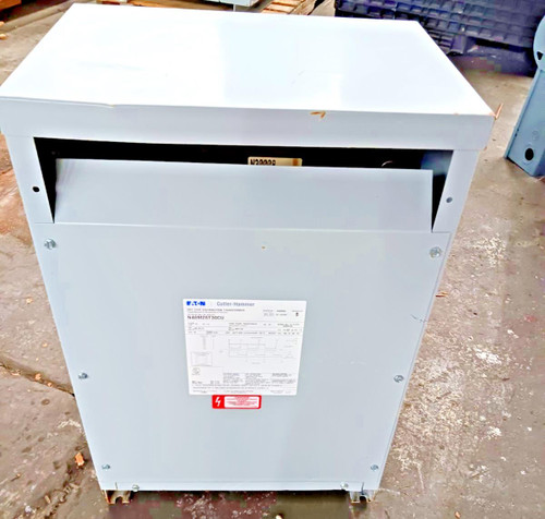 Eaton 30 Kva 3 Phase Transformer 480 ▲HV 208Y/120 Lv Wye N48M28T30-CU Copper