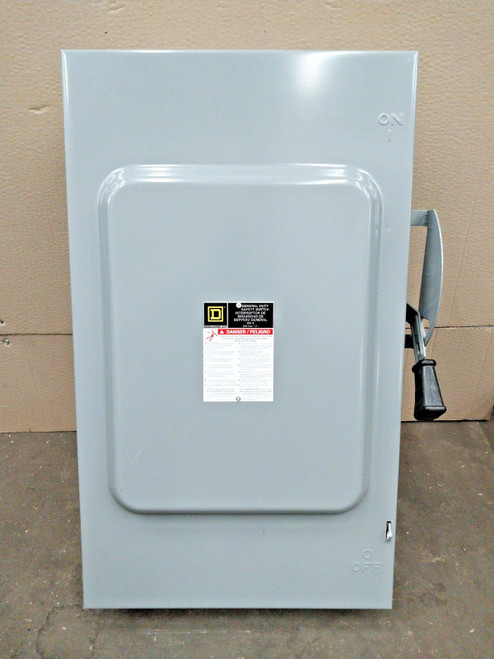 Square D 200 Amp Non-Fusible Safety Disconnect Switch 240 VAC 3 Pole  DU324  #2