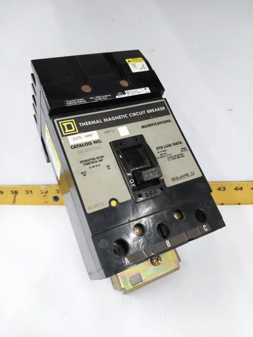 Square D 225 Amp I-Line Circuit Breaker 240 VAC 3 Pole  Q232225H  #2
