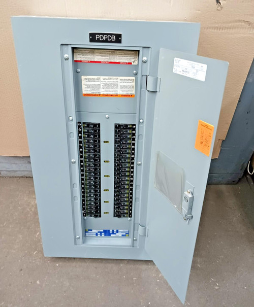 Square D 225 Amp NQOD Panelboard 120/208/240 V Main Lug 200A 42 Circuit QO/QOB