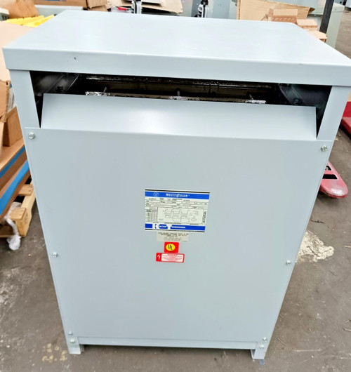 Westinghouse 75 Kva 3 Phase Transformer 480 ▲ HV 208Y/120 LV N48M28T75A