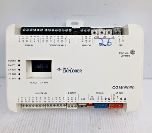 Johnson Controls CGM09090 Facility Explorer Application Controller F4-CGM09090-0