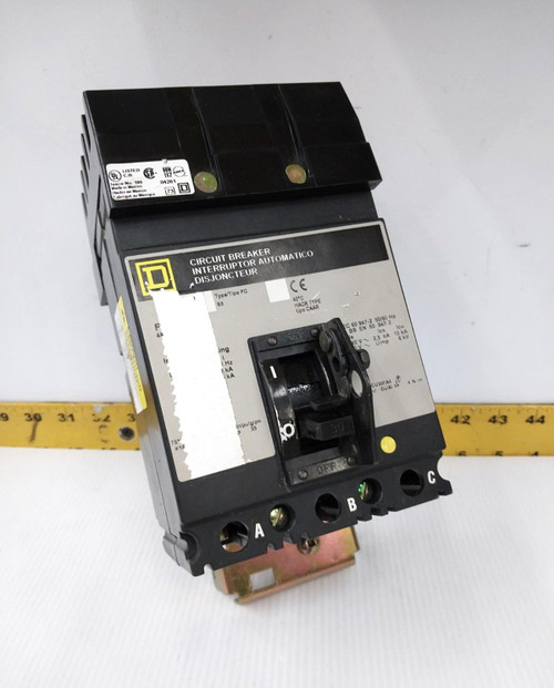 Square D 30 Amp I-Line Circuit Breaker 240/480 VAC 3 Pole  FC34030