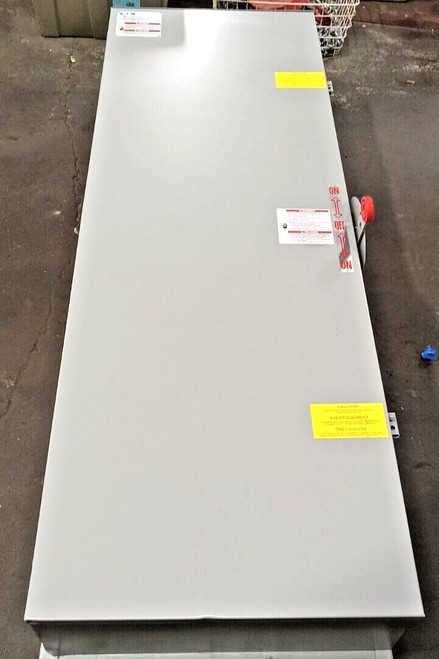 New Eaton 400 Amp Fusible Double Throw Safety Transfer Switch 3R 240V  DT325NRK