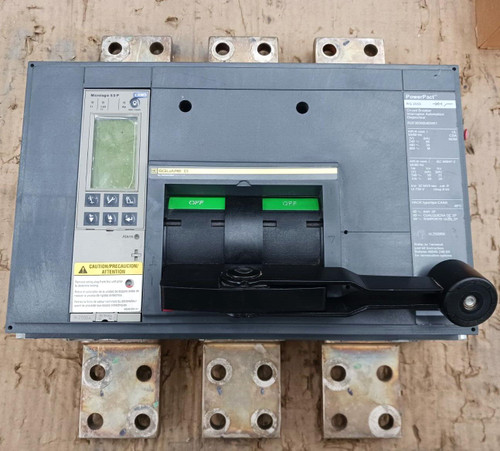 Square D MICROLOGIX 5.0 P 2000 Amp Circuit Breaker 3 Pole 600 VAC RGF36200U63AE1
