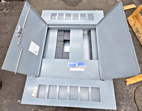New Square D 600 Amp HCP I-Line Panelboard 208Y/120 VAC 3Ø/4W 45in CB (Flaw)