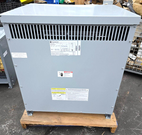 New GE 75 KVA Transformer 480 D Pri 208Y/120V Sec 3 Phase  9T83C9874G15