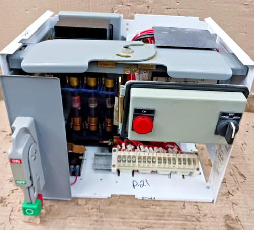 Square D Size 2 Fusible Model 6  Mcc Bucket 8536SDO1H30S Contacts Good 12"