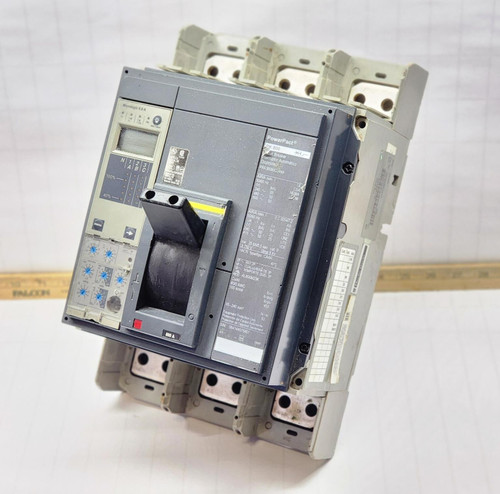 Square D PowerPact 800 Amp Circuit Breaker 600 VAC 3 Pole 65 kA  PKF36080CU44A