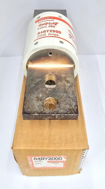 New Gould Ferraz Shawmut A4BY2000 Fuse 600 VAC 2000 Amp HRC-L Class L