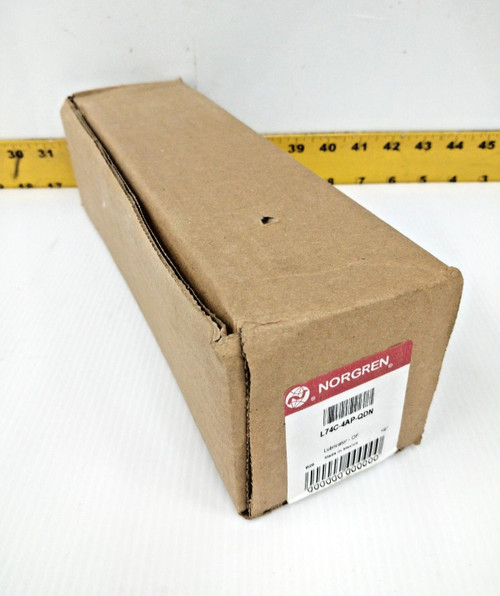 New Norgren Oil-Fog Lubricator 1/2" NPT Ports  L74C-4AP-QDN