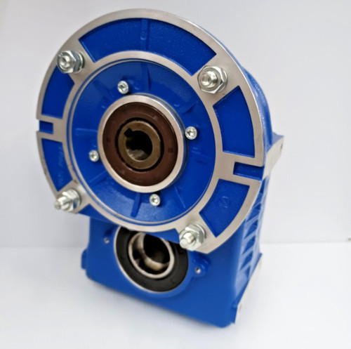 New S.T.M. 14:1 Ration 3 Stage Vertical Shaft Mount Worm Gear box Speed Reducer