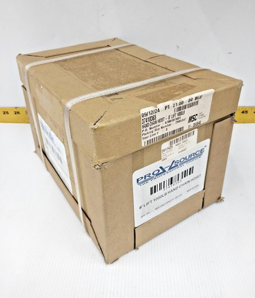 New Pro-Source 8' Lift 1000 lb Hand Chain Hoist  PSHSZ-0.5K-8