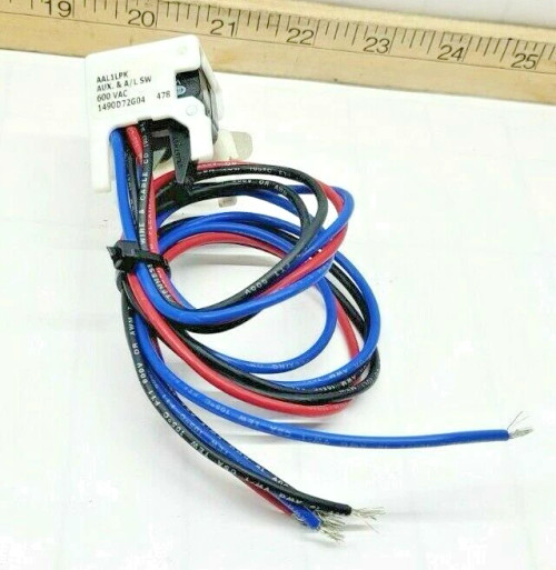 New Eaton Cutler-Hammer Auxiliary & A/L Switch 600 VAC AAL1LPK