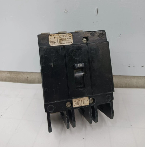 CHALLENGER 20 AMP BOLT-ON CIRCUIT BREAKER 3 POLE 277/480 VAC CH3020