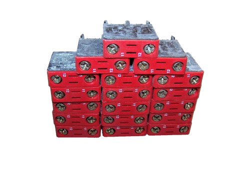 18) NEW BREMAS ADVANCED CONTROLS CONTACT BLOCK TC01 LOT OF 18