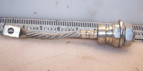 10) NEW 6" LONG ALUMINUM POWER RECTIFIER DIODE 7842 LOT OF 10