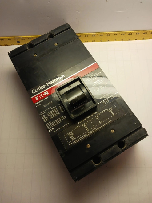 EATON CUTLER HAMMER 800 AMP MOLDED CASE SWITCH 600 VAC 3 POLE MS36080YA