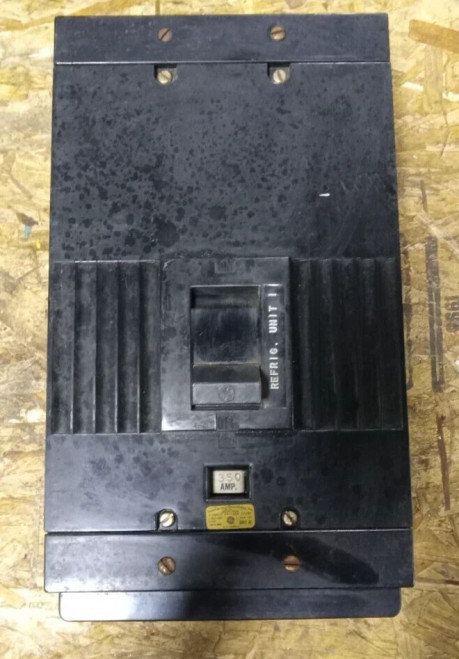 GENERAL ELECTRIC 350 AMP CIRCUIT BREAKER 3 POLE 600 VAC TKM436F000