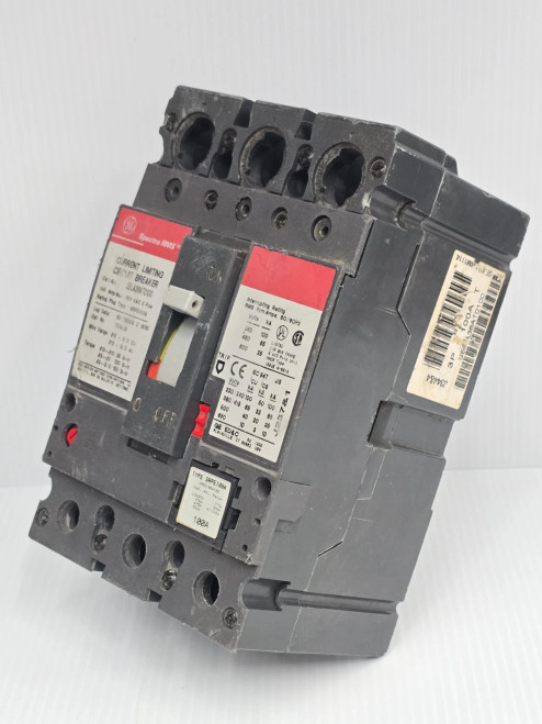 GE Spectra RMS 100 Amp Circuit Breaker 600 VAC 3 Pole 100 kA SELA36AT0100