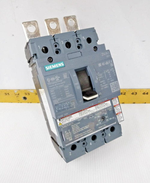 New Siemens 150 Amp Circuit Breaker 600 VAC 3 Pole 3VA5215-6EC31-0AA0