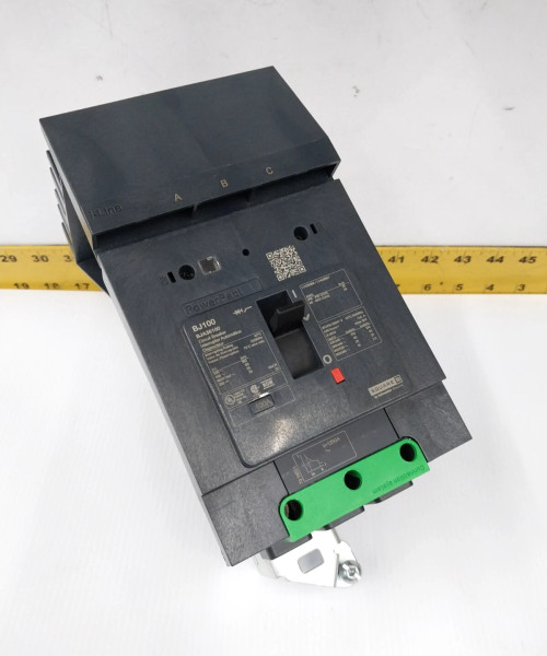 NEW SQUARE D 100 AMP I-LINE CIRCUIT BREAKER 480 VAC 3 POLE BJA36100