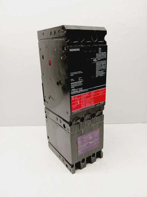 NEW SIEMENS CED63B040 40 AMP CIRCUIT BREAKER 3 POLE 600 VAC