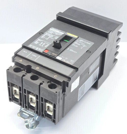New Square D 60 Amp I-Line Circuit Breaker 600 VAC 3 Pole 100 kA HJA36060