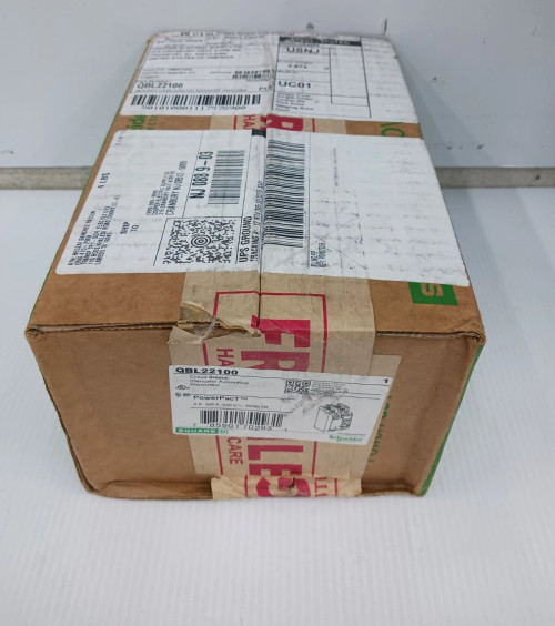 New Square D PowerPact 100 Amp Circuit Breaker 2 Pole 120/240 VAC 10kA QBL22100