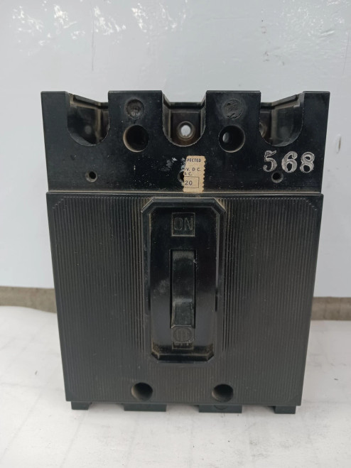 SIEMENS 20 AMP CIRCUIT BREAKER 3 POLE 240 VAC ET-1572