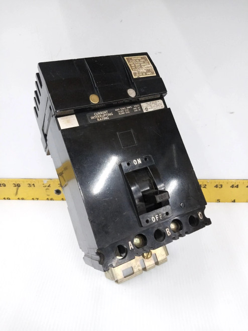 Square D 100 Amp I-Line Circuit Breaker 240/480 VAC 3 Pole FA34100