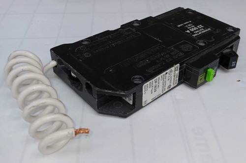 SQUARE D 20 AMP BOLT-ON AFCI CIRCUIT BREAKER 1 POLE 120 VAC QOB120VHAFI
