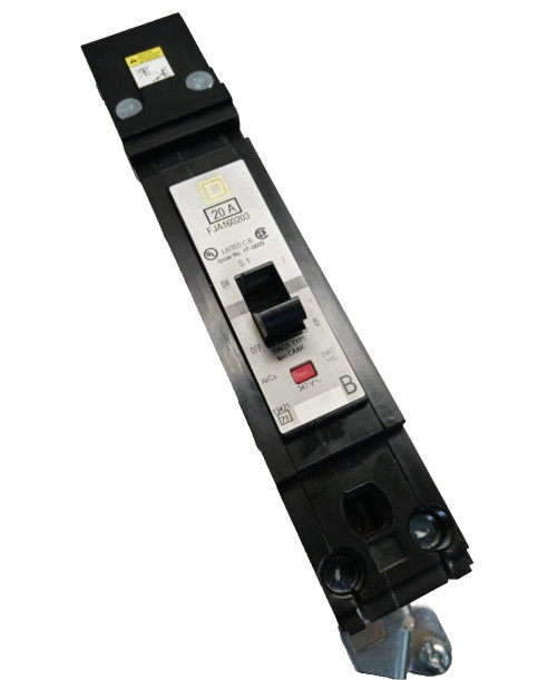 SQUARE D 20 AMP B PHASE I-LINE CIRCUIT BREAKER 1P 120/277V FJA160203