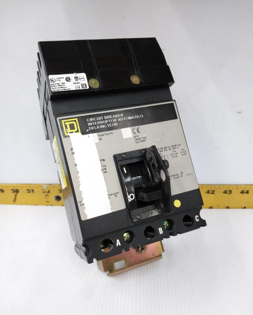 Square D 30 Amp I-Line Circuit Breaker 240/480 VAC 3 Pole FC34030