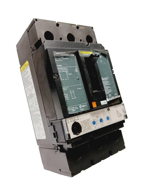 SQUARE D 250 AMP CIRCUIT BREAKER 3 POLE 600 VAC NJGF3625CU33XY011