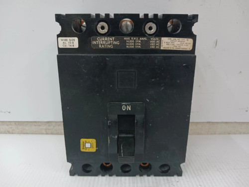 Square D 30 Amp Circuit Breaker 3 Pole 600 VAC 14kA FAP-36030