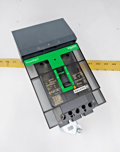 Square D PowerPacT 50 Amp I-Line Circuit Breaker 480Y/277 VAC 3 Pole BGA34050
