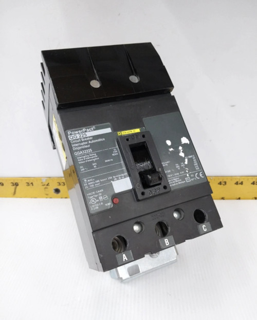 Square D PowerPact 225 Amp I-Line Circuit Breaker 240 VAC 3 Pole QGA32225 (#2)