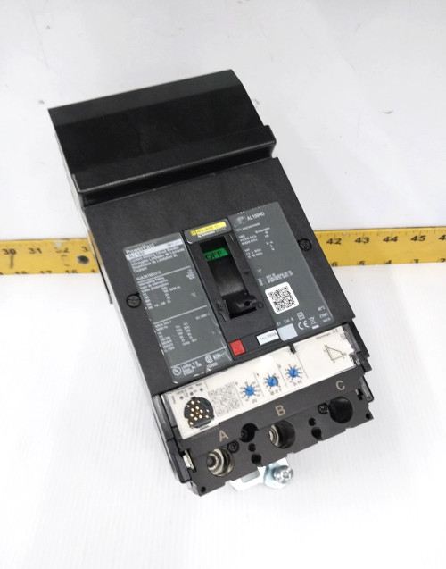 Square D PowerPact 150 Amp I-Line Circuit Breaker 600 VAC 3 Pole HJA36150U31X