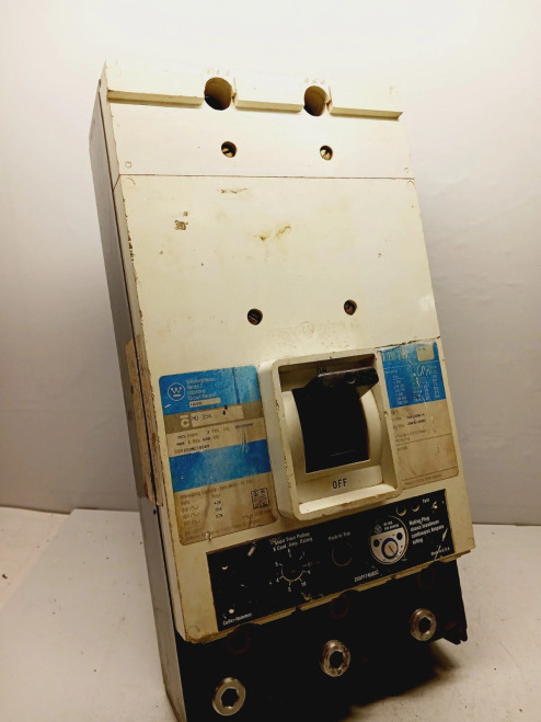 WESTINGHOUSE MDS3800F 800 AMP CIRCUIT BREAKER 3 POLE 600 VAC 42KA