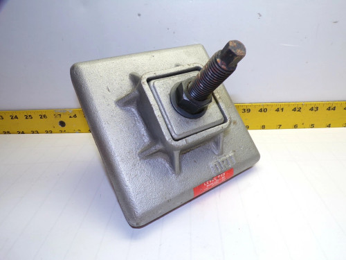 ORII 2 TON LEVEL PAD ANTI-VIBRATION LEVELING FOOT BRACKET 6-7/8" SQUARE LPD-20