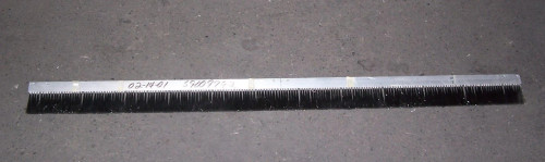 NEW PAPERMILL STAINLESS STEEL BRUSH SECTION REPLACEMENT 45-3/4" LONG