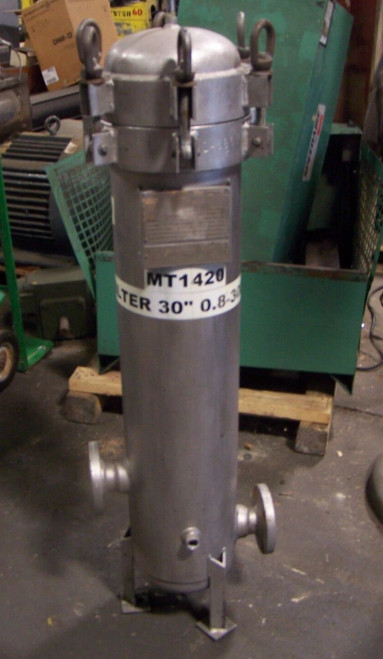 USF 2" STAINLESS STEEL FILTRATION & SEPARATION FILTER TYPE 18UM03S-2F-C150M-1P