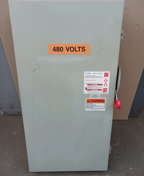 EATON CUTLER HAMMER DH365UGK NON-FUSED SAFETY SWITCH 3P 600V NEMA 1